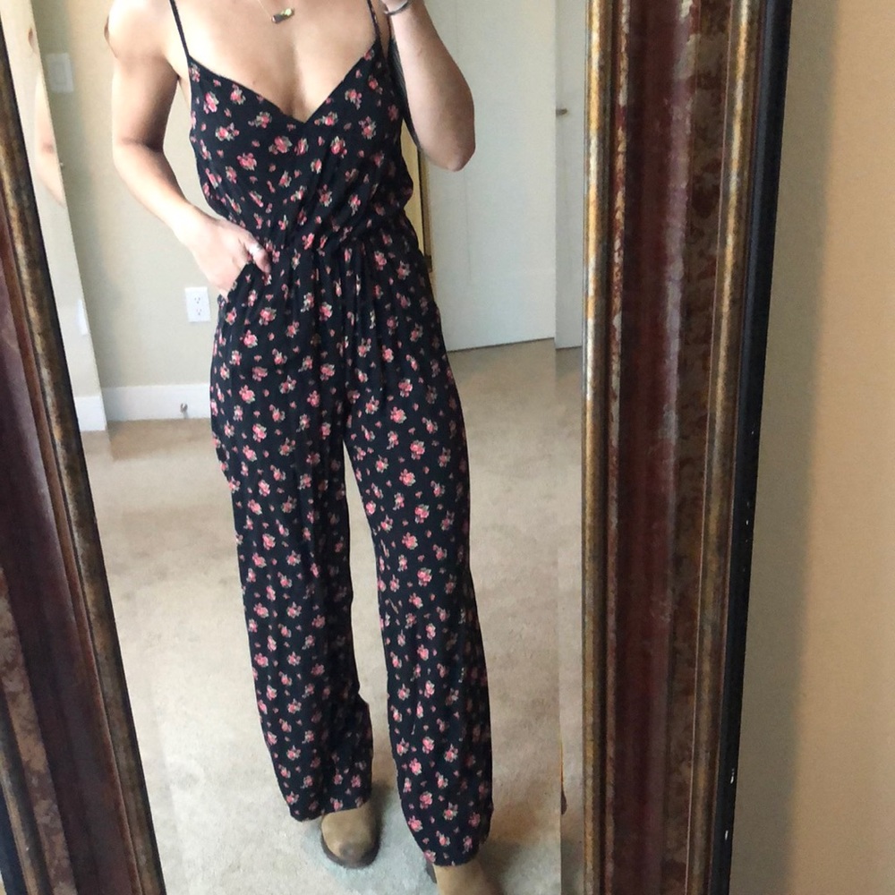 Floral jumpsuit